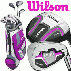 Wilson Ultra BLK železo 8, dámské, pravé, grafitové