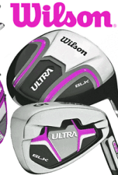 Wilson Ultra BLK železo 8, dámské, pravé, grafitové