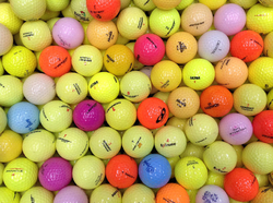 Hrané barevné golfové míčky, mix