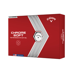 Callaway Chrome Soft míčky bílé (12ks)