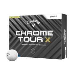 Callaway Chrome Tour X míčky bílé (12ks)